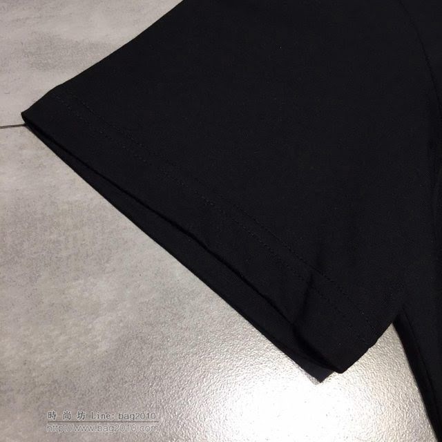 ChromeHeart黑色短袖衣 19春夏新款 ChromeHeart黑色T恤 男男同款  tzy1776